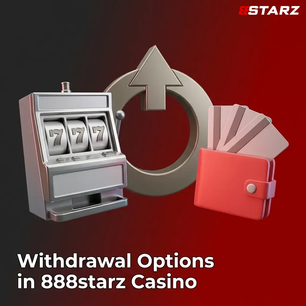 888starz Casino withdrawal options table showing methods like Visa, crypto, and e-wallets with limits, fees, and processing times